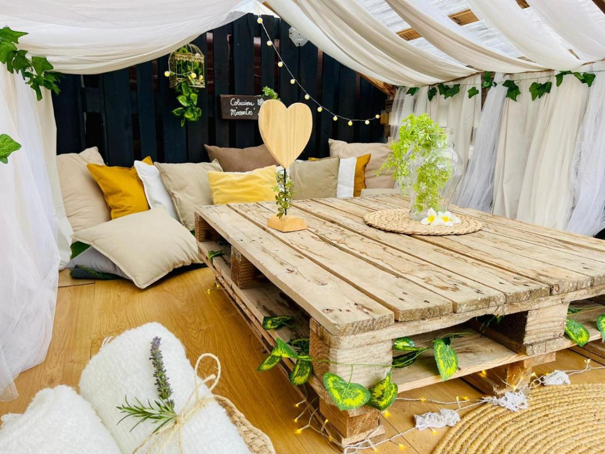 Arrebol Suite Con Jacuzzi, Piscina Y Naturaleza Buzanada Eksteriør bilde